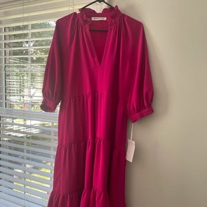 Amanda Uprichard Safron Midi Dress - NWT!